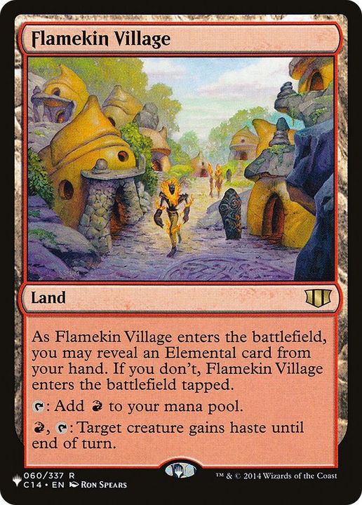 Flamekin Village in the group Magic the Gathering / Sets / The List at Proxyprinters.com (28643)