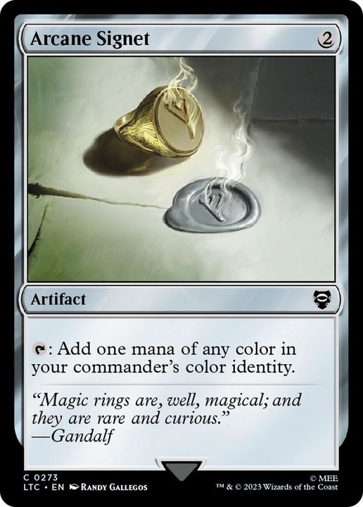 Arcane Signet in the group Magic the Gathering / Types / Artifacts / Artifact at Proxyprinters.com (28645)