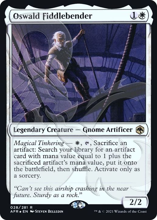 Oswald Fiddlebender in the group Magic the Gathering / Sets / Adventures in the Forgotten Realms Promos at Proxyprinters.com (28650)