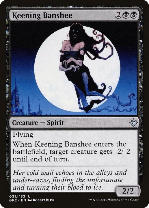 Keening Banshee in the group Magic the Gathering / Sets / Ravnica Allegiance at Proxyprinters.com (28666)