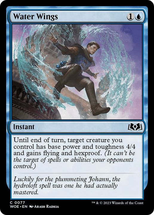 Water Wings in the group Magic the Gathering / Types / Colors / Blue at Proxyprinters.com (28674)