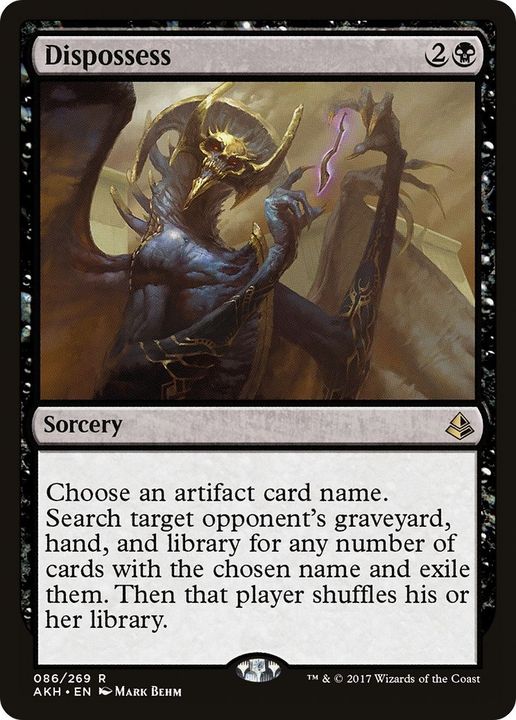 Dispossess in the group Magic the Gathering / Types / Colors / Black at Proxyprinters.com (28702)