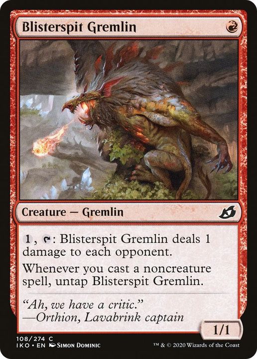 Blisterspit Gremlin in the group Advanced search at Proxyprinters.com (28721)