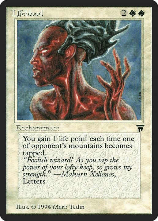 Lifeblood in the group Magic the Gathering / Types / Enchantment / Enchantment at Proxyprinters.com (28728)