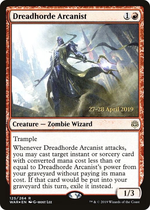 Dreadhorde Arcanist in the group Magic the Gathering / Sets / War of the Spark Tokens at Proxyprinters.com (28739)