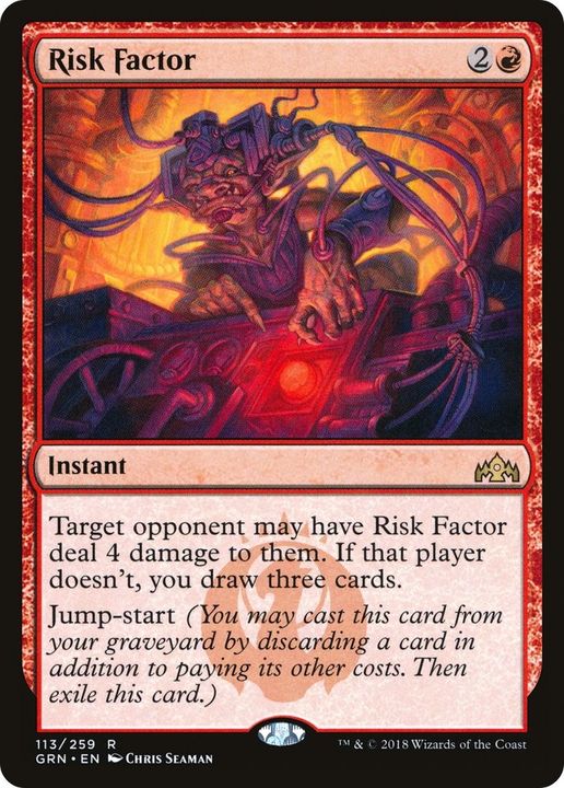 Risk Factor in the group Magic the Gathering / Types / Colors / Red at Proxyprinters.com (28754)