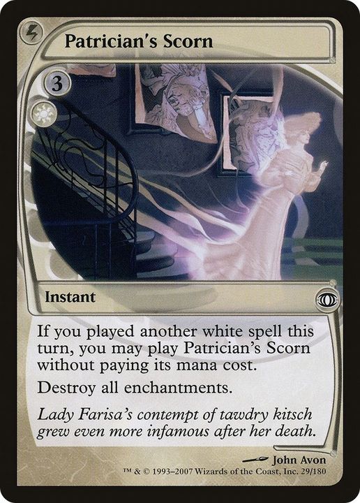 Patrician's Scorn in the group Magic the Gathering / Types / Colors / White at Proxyprinters.com (28761)