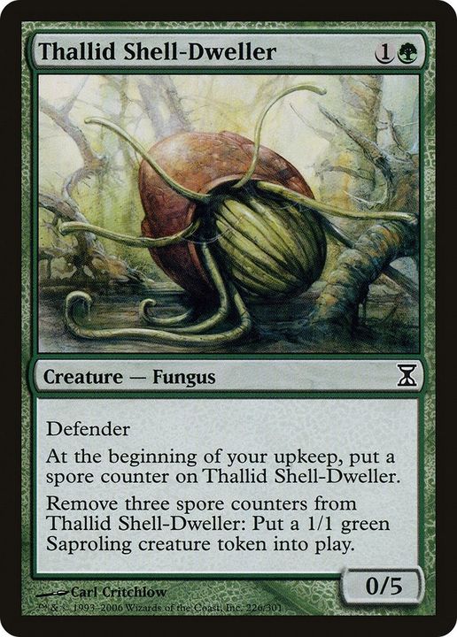 Thallid Shell-Dweller in the group Magic the Gathering / Types / Colors / Green at Proxyprinters.com (28770)