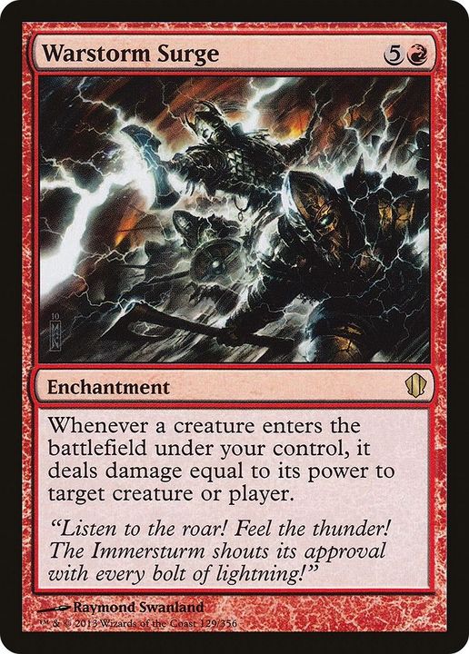 Warstorm Surge in the group Magic the Gathering / Sets / Commander 2013 at Proxyprinters.com (28793)