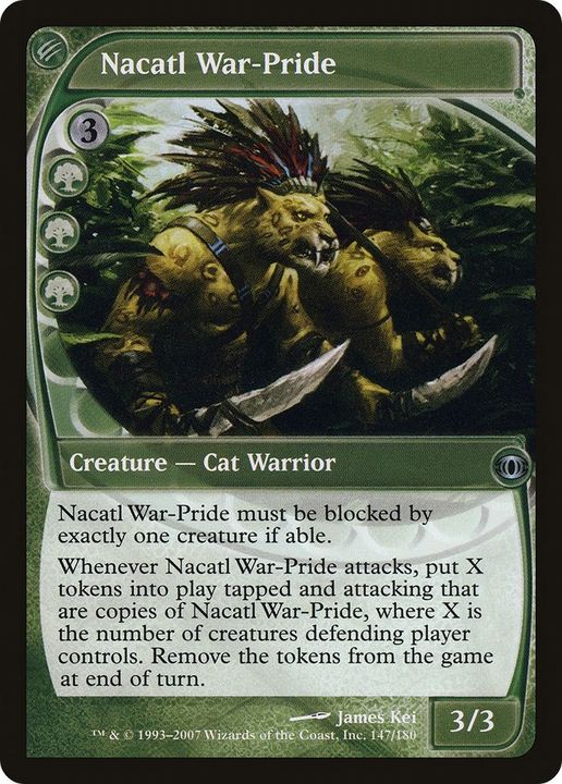 Nacatl War-Pride in the group Magic the Gathering / Types / Creatures / Warrior at Proxyprinters.com (28809)