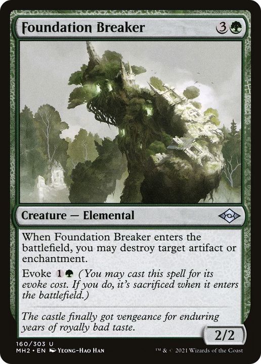 Foundation Breaker in the group Magic the Gathering / Types / Colors / Green at Proxyprinters.com (28825)