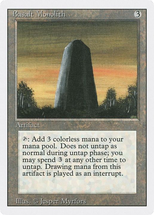 Basalt Monolith in the group Magic the Gathering / Sets / Rise of the Eldrazi Promos at Proxyprinters.com (28827)