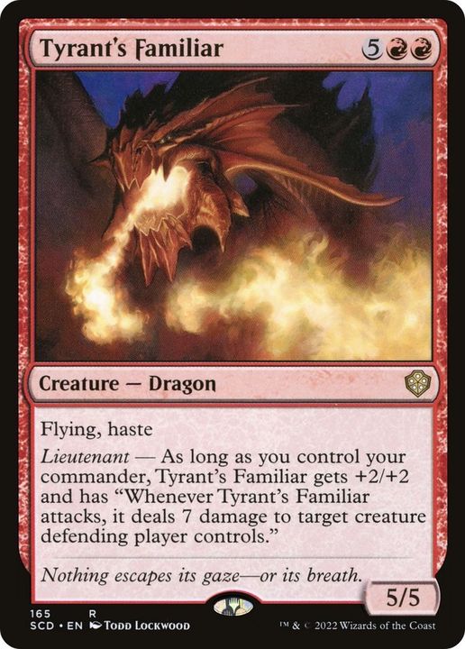 Tyrant's Familiar in the group Magic the Gathering / Types / Colors / Red at Proxyprinters.com (28829)