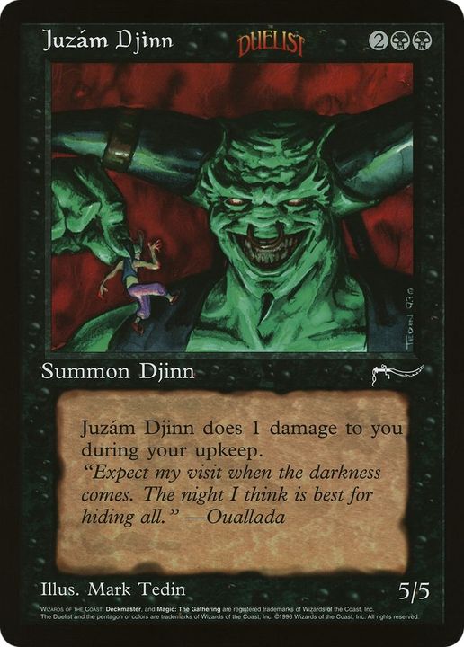 Juzám Djinn in the group Magic the Gathering / Sets / Oversized 90's Promos at Proxyprinters.com (28855)