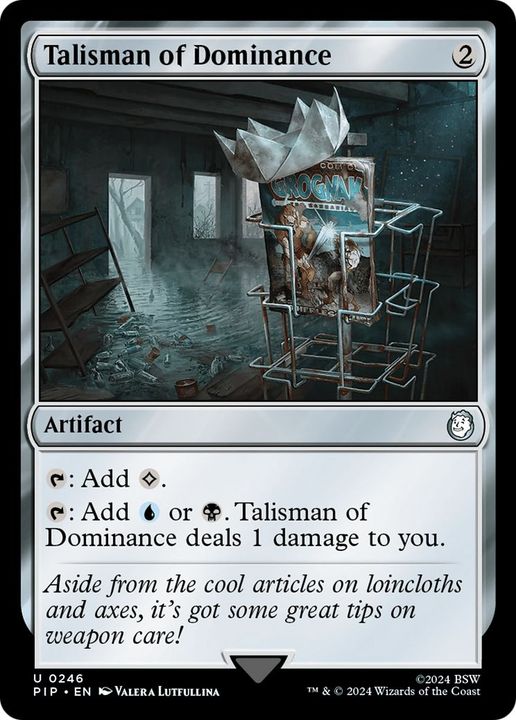 Talisman of Dominance in the group Magic the Gathering / Types / Artifacts / Artifact at Proxyprinters.com (28862)