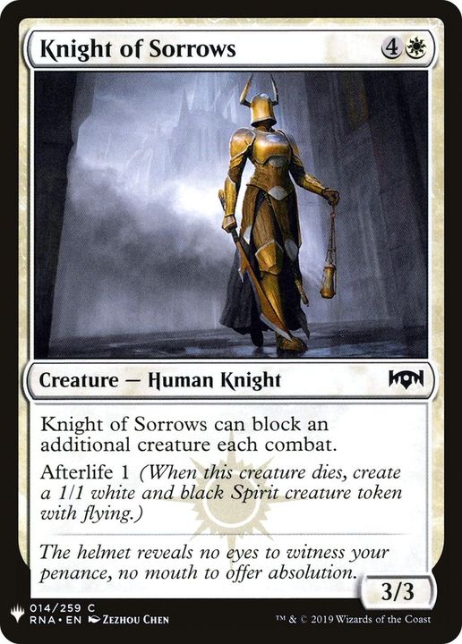 Knight of Sorrows in the group Advanced search at Proxyprinters.com (28876)