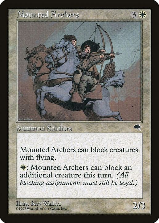 Mounted Archers in the group Magic the Gathering / Sets / Tempest at Proxyprinters.com (28880)