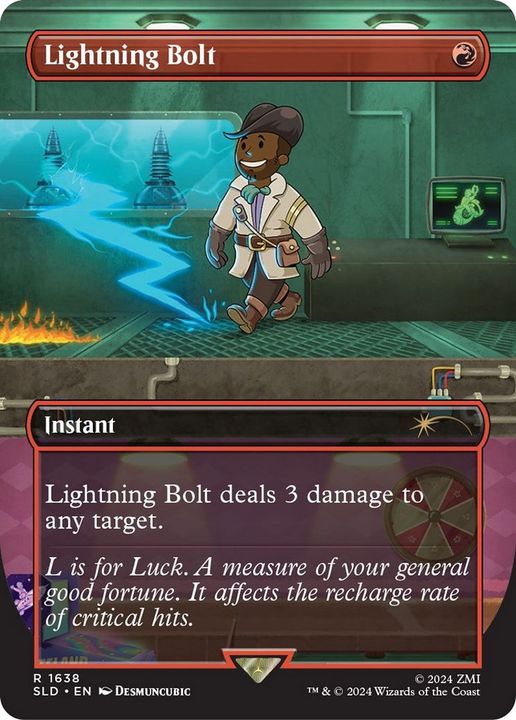 Lightning Bolt in the group Magic the Gathering / Types / Colors / Red at Proxyprinters.com (28891)