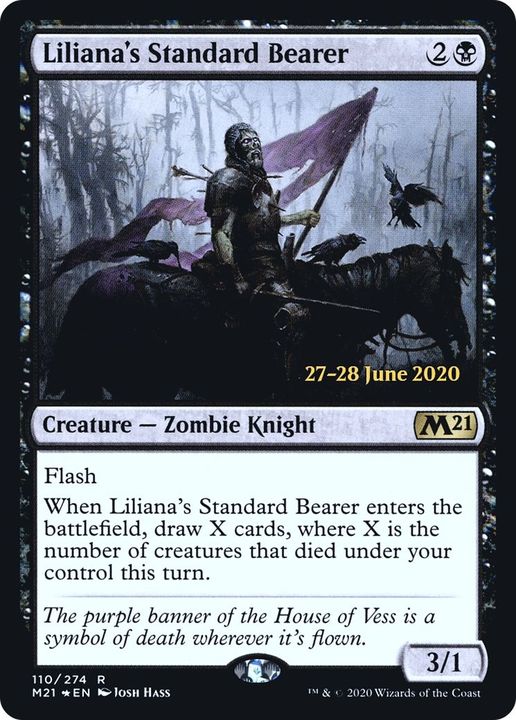 Liliana's Standard Bearer in the group Magic the Gathering / Types / Creatures / Zombie at Proxyprinters.com (28931)