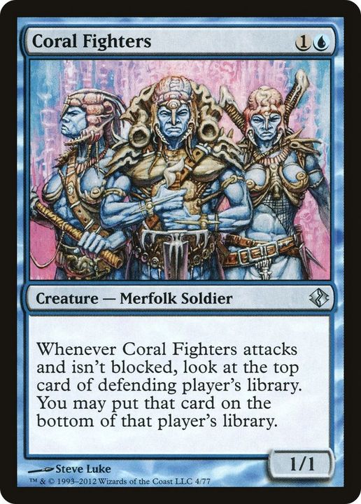 Coral Fighters in the group Magic the Gathering / Sets / Duel Decks: Venser vs. Koth at Proxyprinters.com (28945)