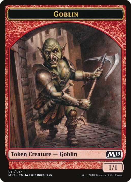 Goblin in the group Magic the Gathering / Sets / Core Set 2019 Tokens at Proxyprinters.com (28957)