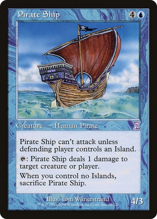 Pirate Ship in the group Magic the Gathering / Types / Creatures / Human at Proxyprinters.com (29006)