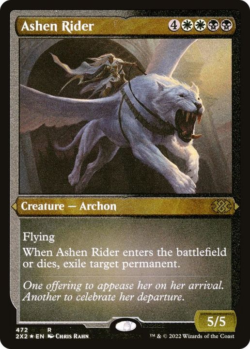 Ashen Rider in the group Magic the Gathering / Types / Colors / Multicolors / B, W at Proxyprinters.com (29014)