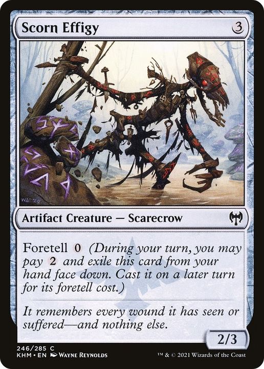 Scorn Effigy in the group Magic the Gathering / Sets / Kaldheim at Proxyprinters.com (29024)