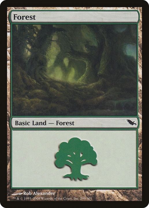 Forest in the group Magic the Gathering / Types / Land / Forest at Proxyprinters.com (29030)