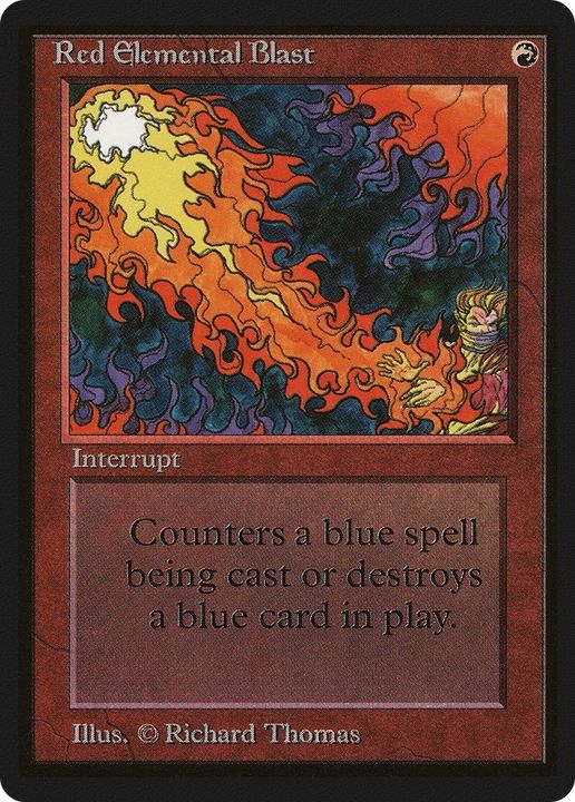 Red Elemental Blast in the group Magic the Gathering / Sets / Limited Edition Beta at Proxyprinters.com (29047)