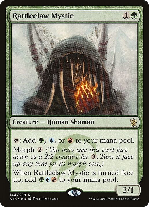 Rattleclaw Mystic in the group Magic the Gathering / Types / Creatures / Human at Proxyprinters.com (29054)