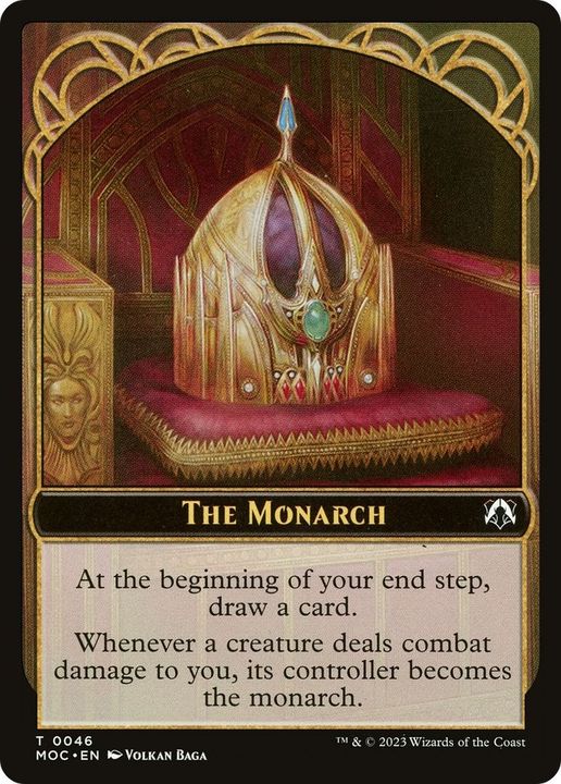 The Monarch in the group Magic the Gathering / Sets / March of the Machine Tokens at Proxyprinters.com (29066)