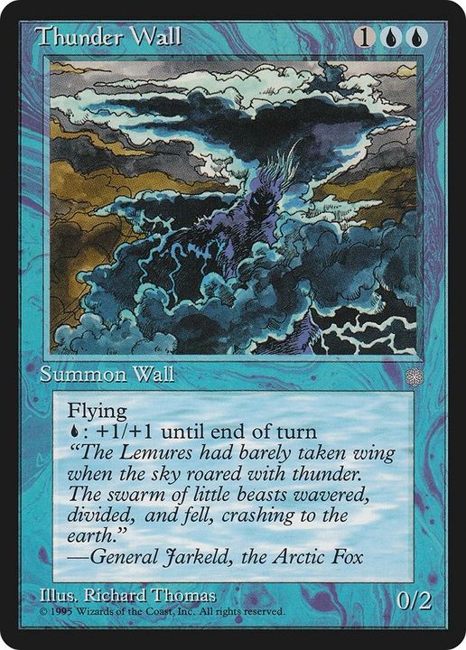 Thunder Wall in the group Magic the Gathering / Types / Colors / Blue at Proxyprinters.com (29075)