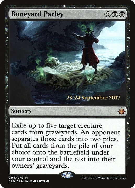 Boneyard Parley in the group Magic the Gathering / Sets / Ixalan Promos at Proxyprinters.com (29087)