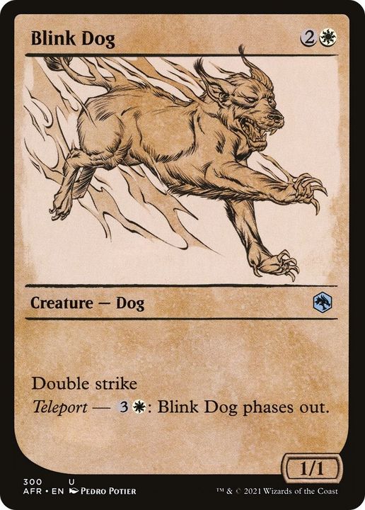 Blink Dog in the group Magic the Gathering / Sets / Adventures in the Forgotten Realms at Proxyprinters.com (29088)