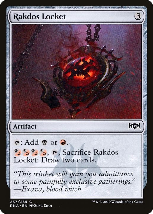 Rakdos Locket in the group Magic the Gathering / Sets / Ravnica Remastered at Proxyprinters.com (29101)