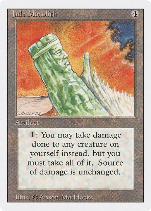 Jade Monolith in the group Magic the Gathering / Sets / Rise of the Eldrazi Promos at Proxyprinters.com (29141)