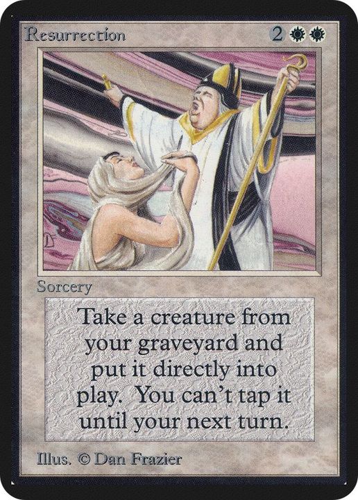 Resurrection in the group Magic the Gathering / Types / Colors / White at Proxyprinters.com (29158)