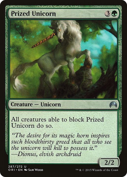 Prized Unicorn in the group Magic the Gathering / Sets / Magic Origins Tokens at Proxyprinters.com (29172)