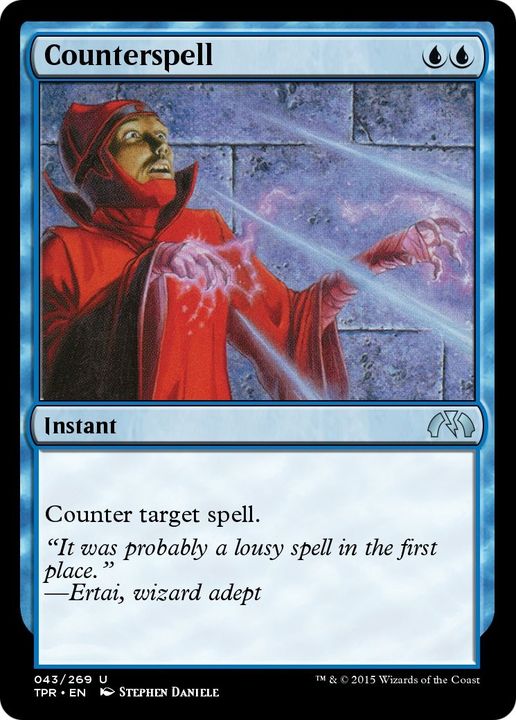 Counterspell in the group Magic the Gathering / Sets / Tempest Remastered at Proxyprinters.com (29173)