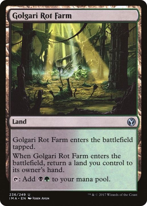 Golgari Rot Farm in the group Advanced search at Proxyprinters.com (29187)