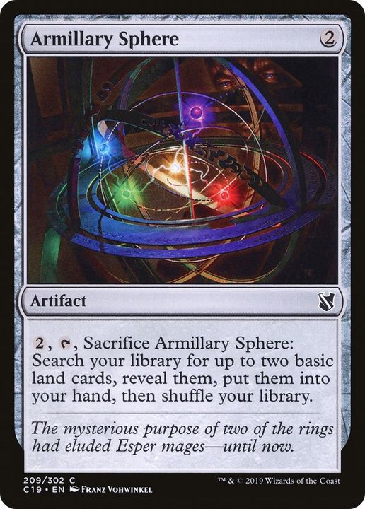 Armillary Sphere in the group Magic the Gathering / Types / Artifacts / Artifact at Proxyprinters.com (29202)