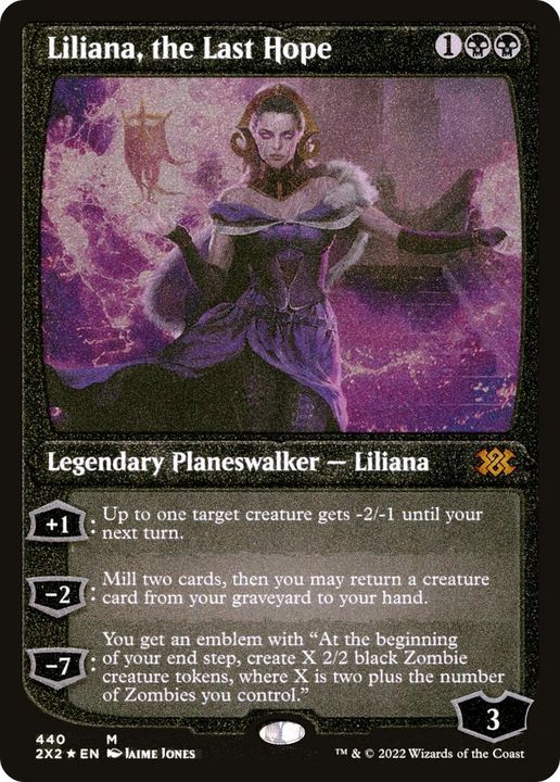 Liliana, the Last Hope in the group Magic the Gathering / Types / Colors / Black at Proxyprinters.com (29204)