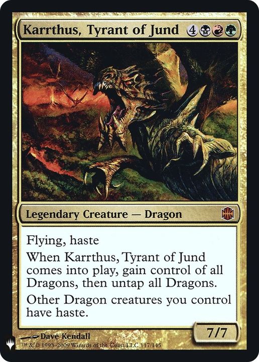 Karrthus, Tyrant of Jund in the group Advanced search at Proxyprinters.com (2921)