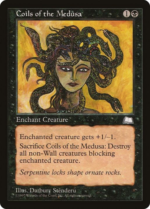 Coils of the Medusa in the group Magic the Gathering / Sets / Welcome Deck 2016 at Proxyprinters.com (29213)