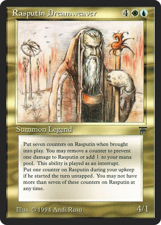 Rasputin Dreamweaver in the group Magic the Gathering / Types / Colors / Multicolors / U, W at Proxyprinters.com (29216)