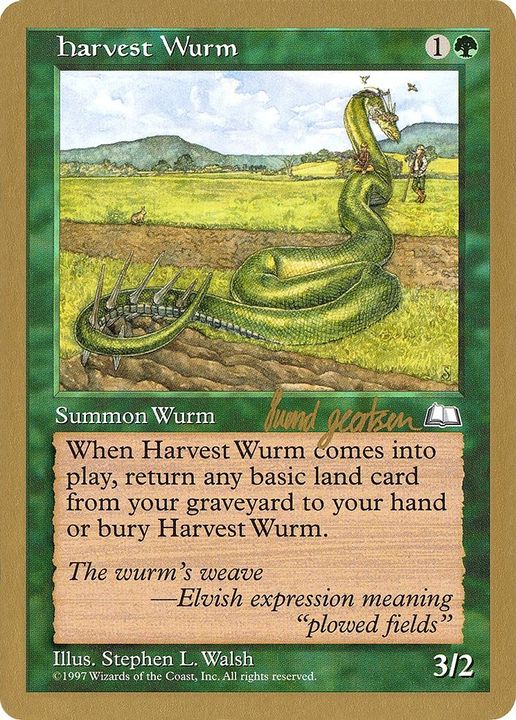 Harvest Wurm in the group Advanced search at Proxyprinters.com (29218)