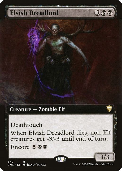 Elvish Dreadlord in the group Magic the Gathering / Types / Creatures / Zombie at Proxyprinters.com (29227)