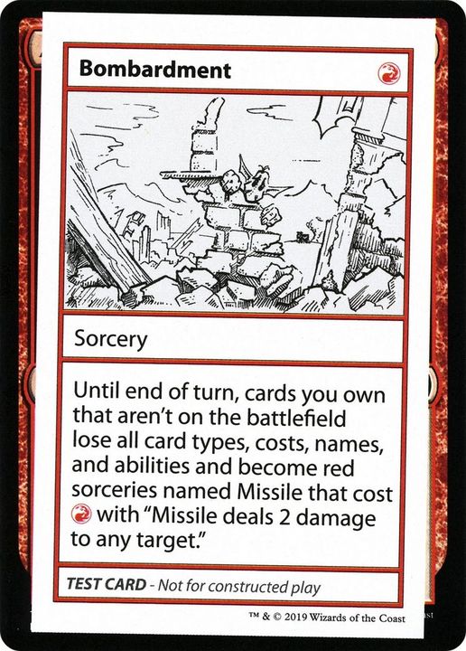 Bombardment in the group Magic the Gathering / Types / Colors / Red at Proxyprinters.com (29236)