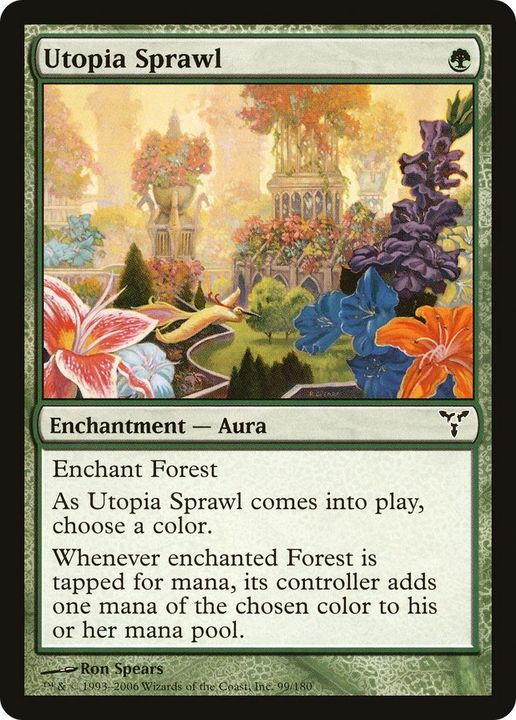 Utopia Sprawl in the group Magic the Gathering / Types / Colors / Green at Proxyprinters.com (29248)